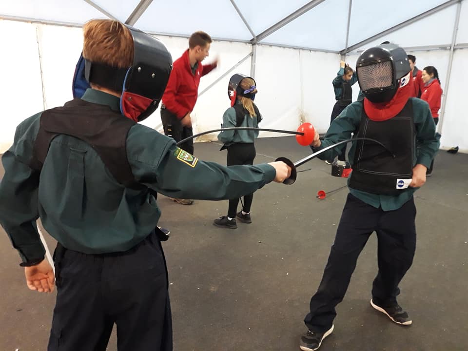 Fencing at Scout Adventures Gilwell Park