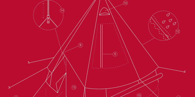 Bell Tent Technical Drawing