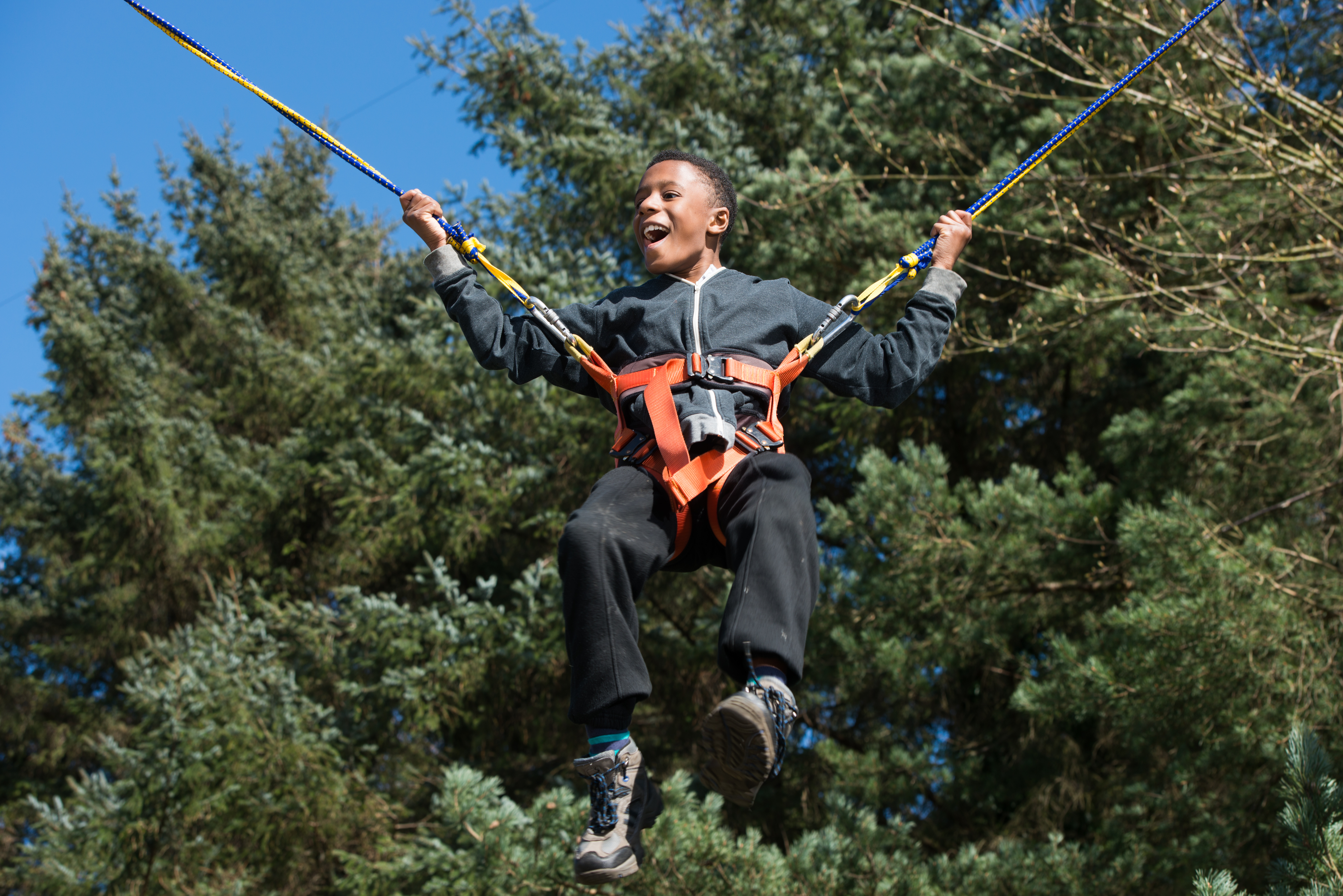 Bungee trampoline