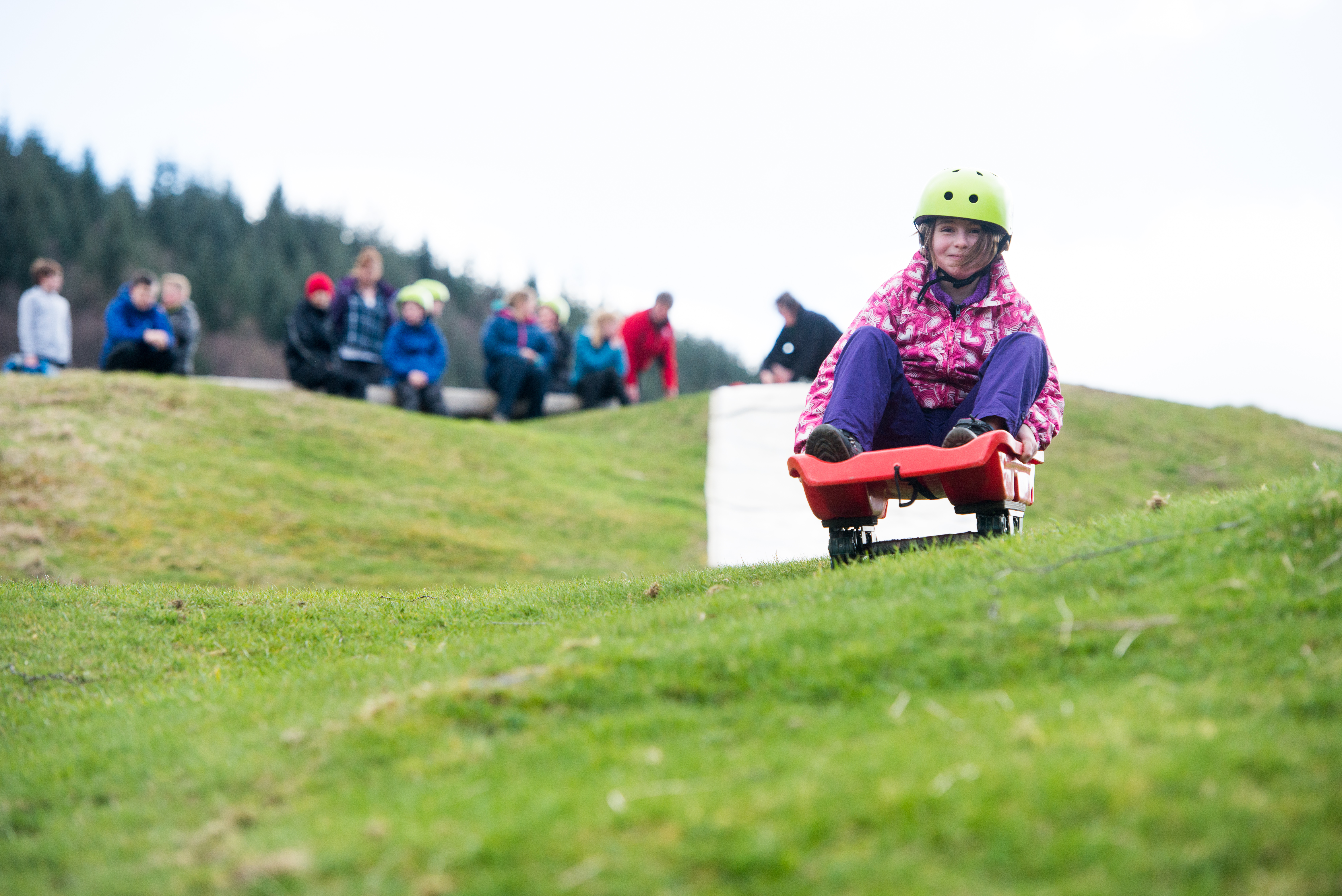 Grass sledging