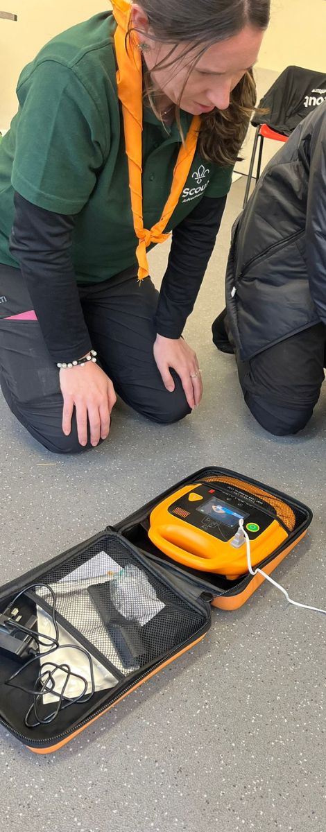 First aid training
