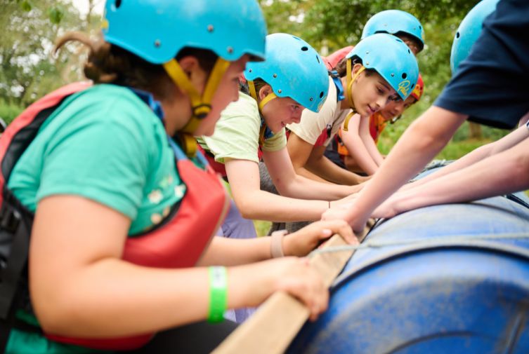 Raft building