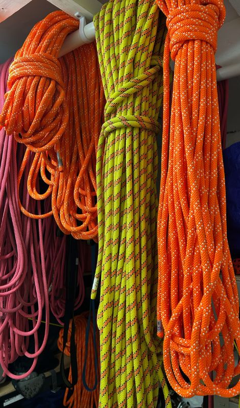 Ropes for climbing